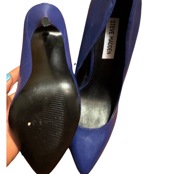 Steve Madden Size 8 Blue - Picture 3 of 6